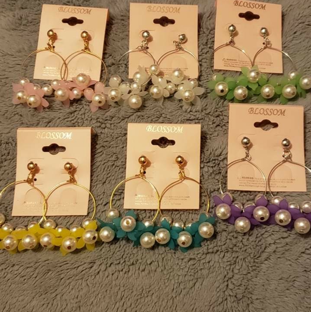 Earrings bundle 6 pz
